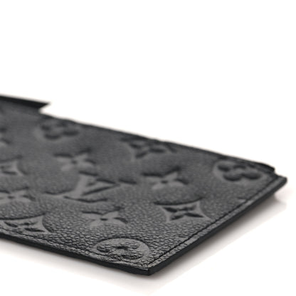 Louis Vuitton Empreinte Felicie Chain Wallet Zippered Insert Black 8 of 8
