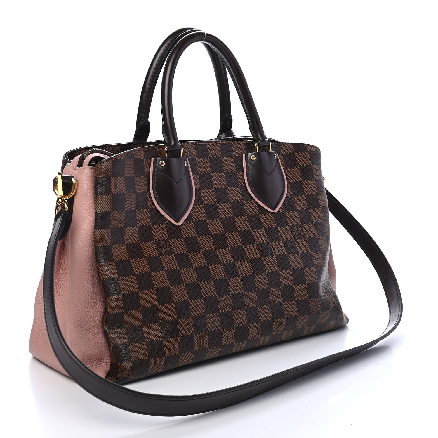 Louis Vuitton Cuir Taurillon Damier Ebene Normandy Magnolia 3 of 12