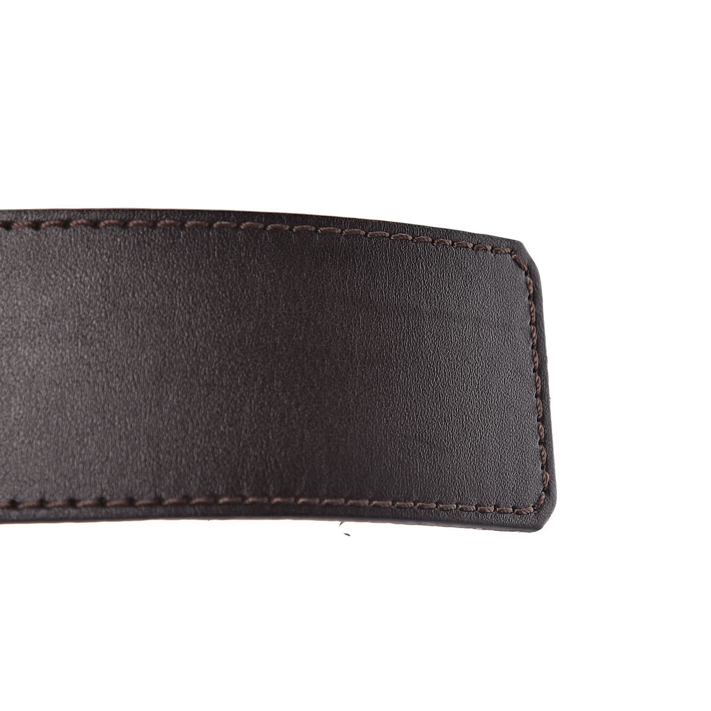Calfskin 40mm LV Initiales Reversible Belt 100 40 Dark Brown Black