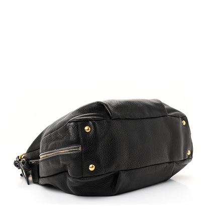 Prada Cervo Antik Hobo Black 4 of 11