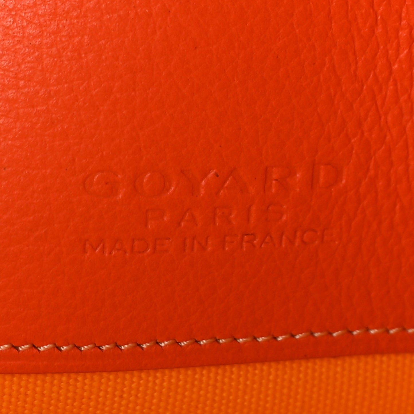 Goyardine Senat Pochette PM Orange