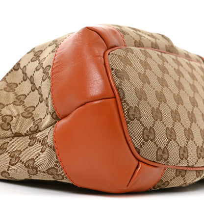 Gucci Monogram Medium Sukey Top Handle Orange 9 of 11