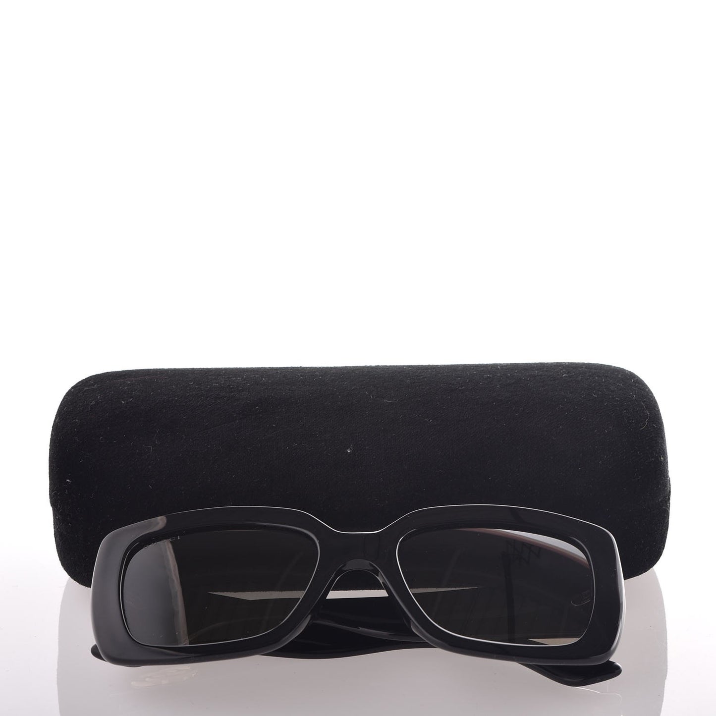 Acetate Square Frame Sunglasses GG0141S Black