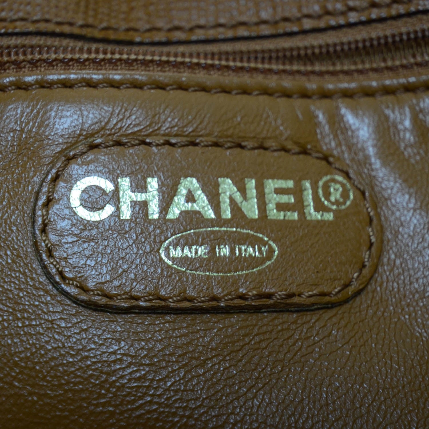 Chanel Caviar Shoulder Bag Light Brown 8 of 11