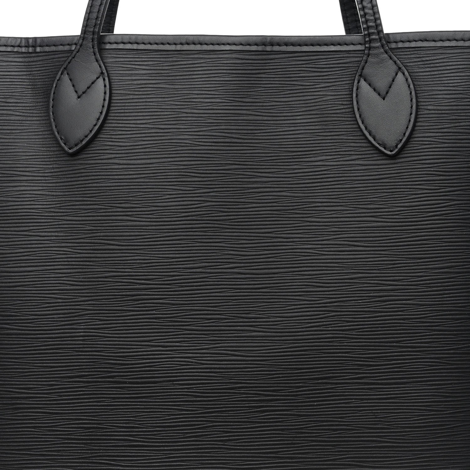 Louis Vuitton Epi Neverfull MM Black 10 of 12