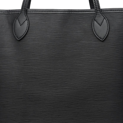 Louis Vuitton Epi Neverfull MM Black 10 of 12