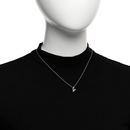 Tiffany Sterling Silver Paloma Picasso Olive Leaf Pendant Necklace 2 of 4