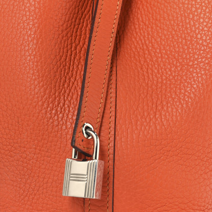 Hermes Taurillon Clemence Picotin Lock 18 PM Orange 8 of 15