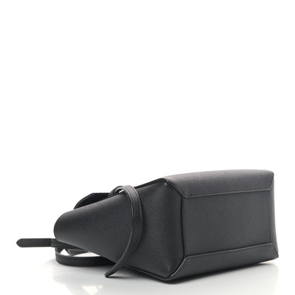 Celine Grained Calfskin Nano Belt Bag Black 4 of 10
