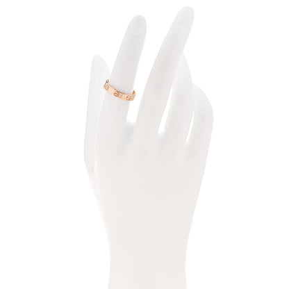 Cartier 18K Pink Gold 3.5mm LOVE Wedding Band Ring 53 6.5 2 of 5