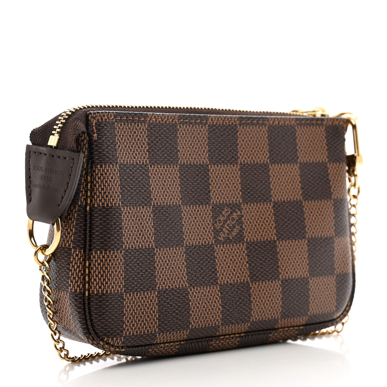 Louis Vuitton Damier Ebene Mini Pochette Accessories 3 of 8