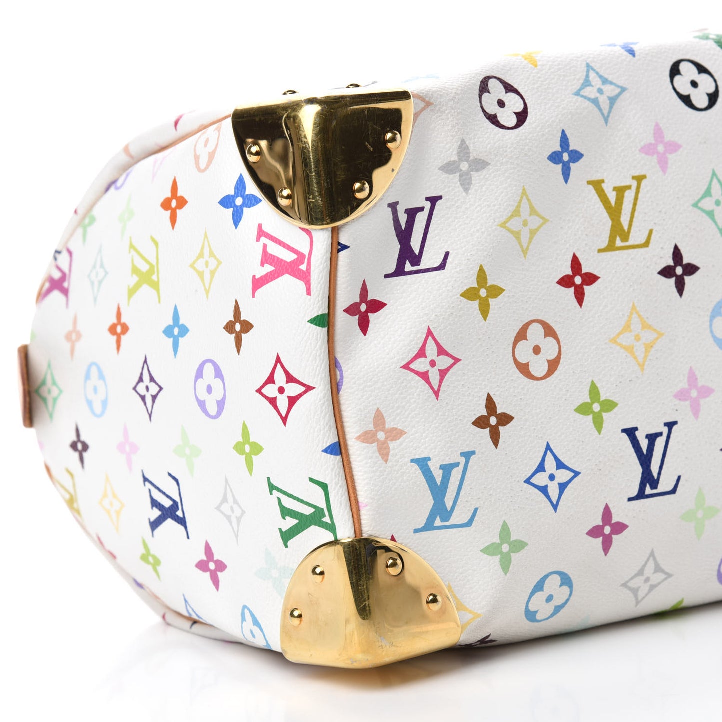 Monogram Multicolor Speedy 30 White