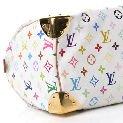 Louis Vuitton Monogram Multicolor Speedy 30 White 6 of 11