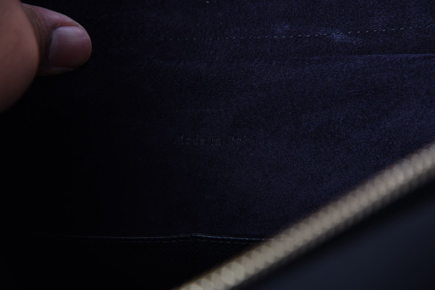 Grained Calfskin Mini Belt Bag Black