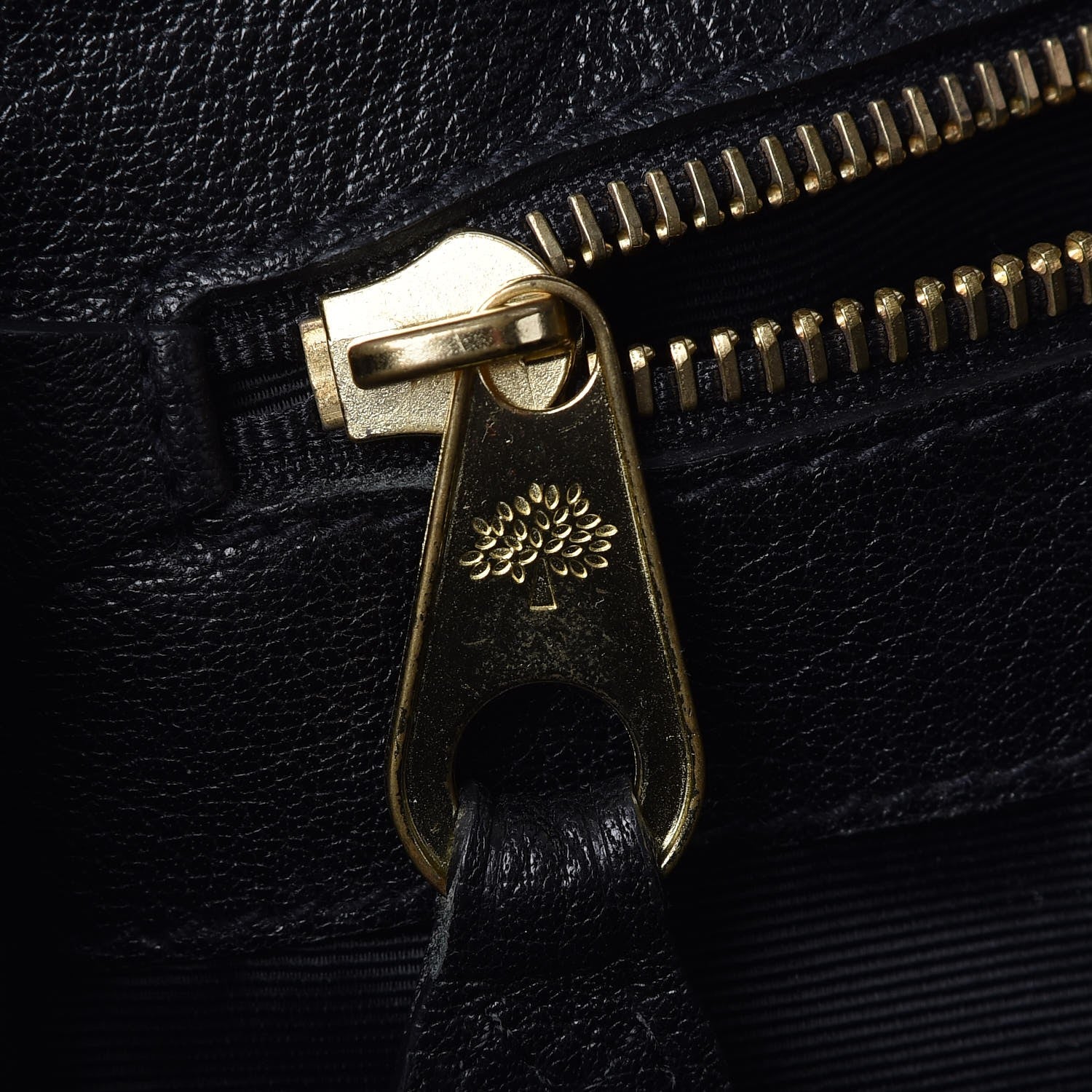 Mulberry Natural Leather Bayswater Black 10 of 12