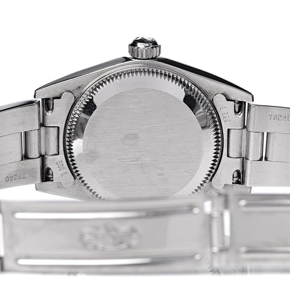 Rolex Stainless Steel 24mm Oyster Perpetual Watch Pink 76080 6 of 7