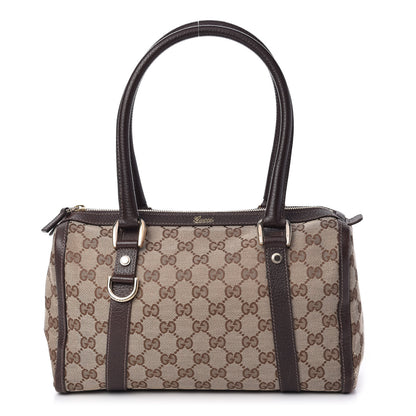 Gucci Monogram Small Abbey Boston Dark Brown 1 of 10