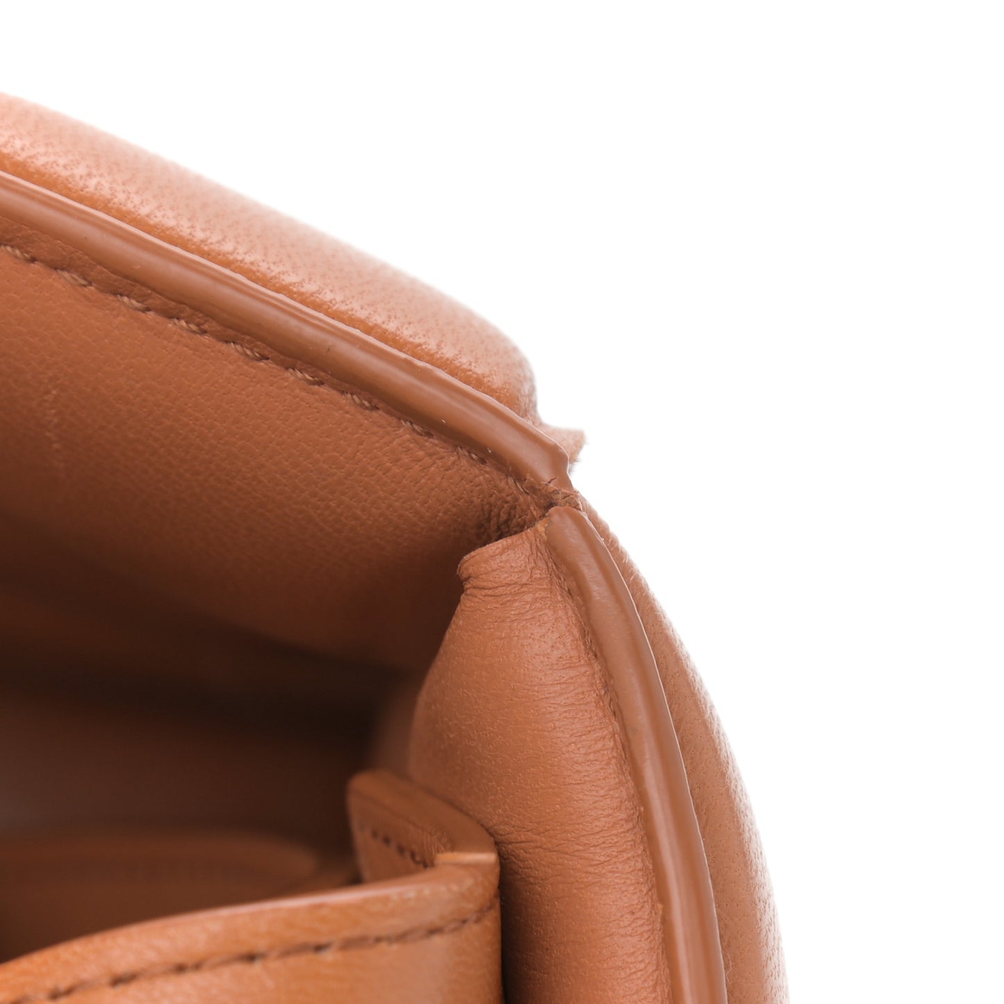 Nappa Maxi Intreccio Padded Cassette Crossbody Bag Clay