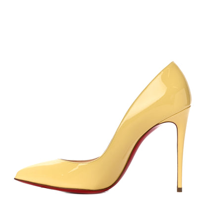 Christian Louboutin Patent So Kate 120 Pumps 37.5 Yellow 1 of 11