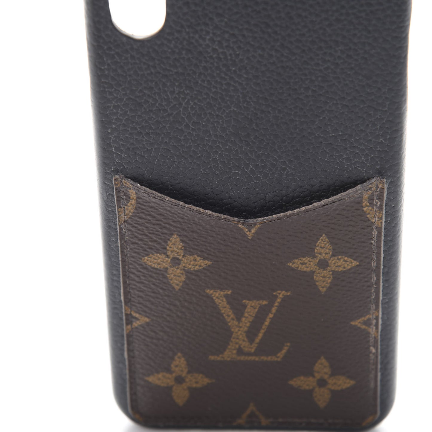 Monogram iPhone XS Max Bumper Black