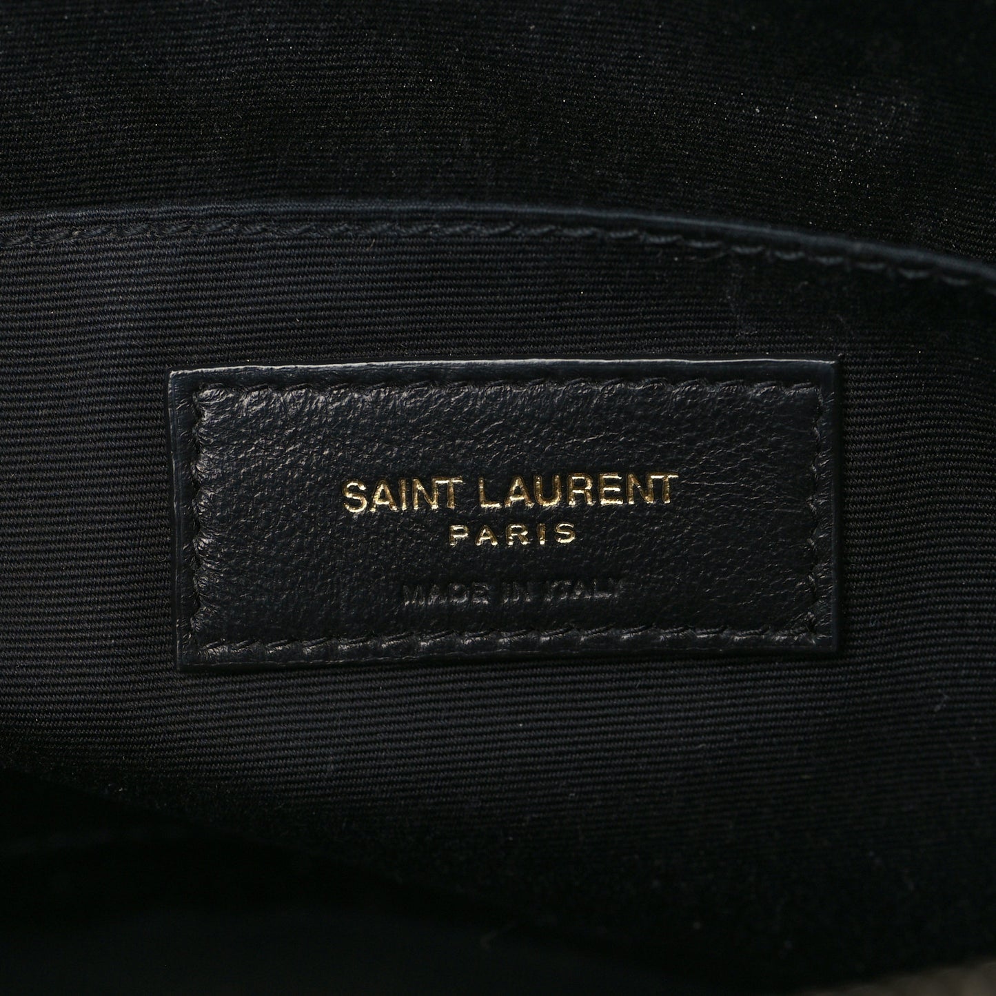Calfskin Matelasse Monogram Lou Camera Bag Black