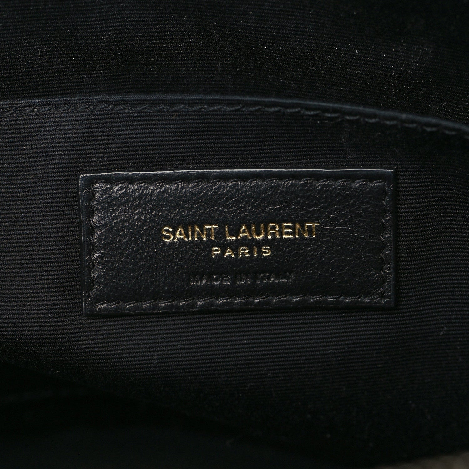 Saint Laurent Calfskin Matelasse Monogram Lou Camera Bag Black 6 of 7