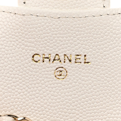 Chanel Caviar Quilted Belt Bag White 6 of 11