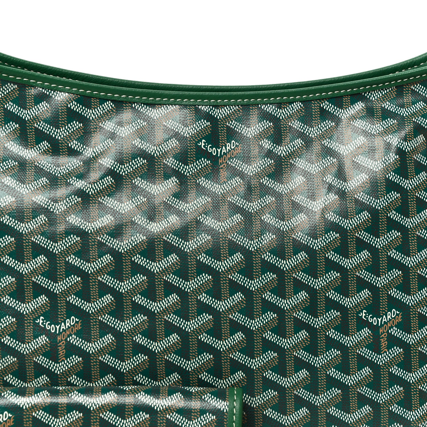 Goyard Goyardine Boheme Hobo Green 9 of 11