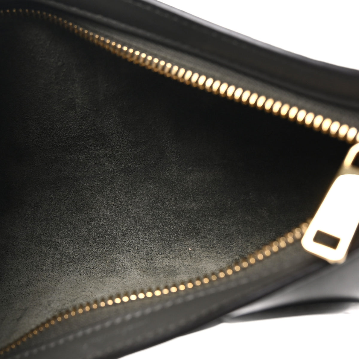 Smooth Calfskin Cuir Triomphe Shoulder Bag Dark Army