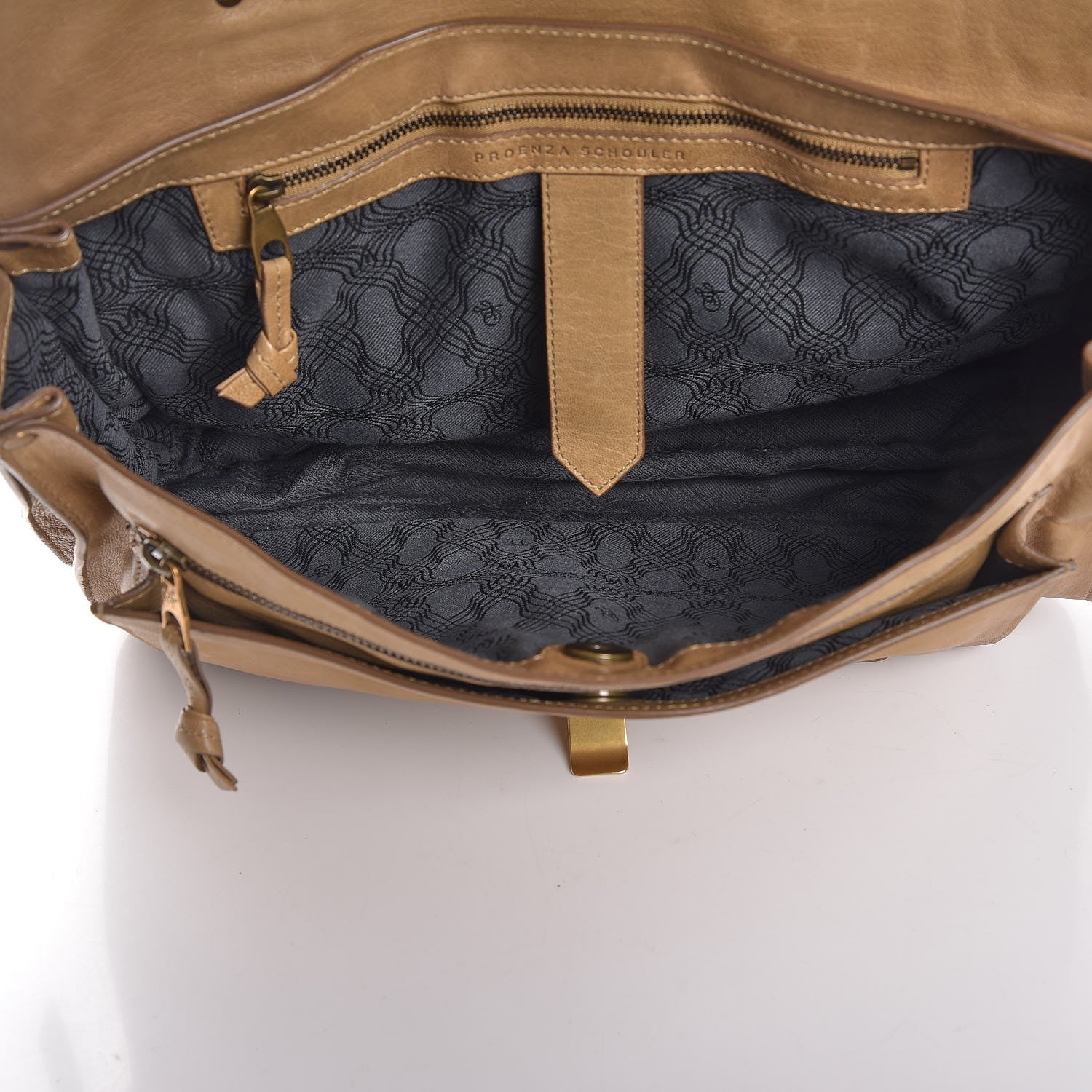 Proenza Schouler Lambskin Large PS1 Satchel Birch 6 of 12