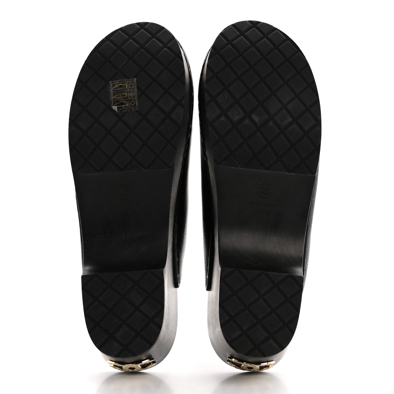 Chanel Calfskin CC Clogs 40.5 5 of 9