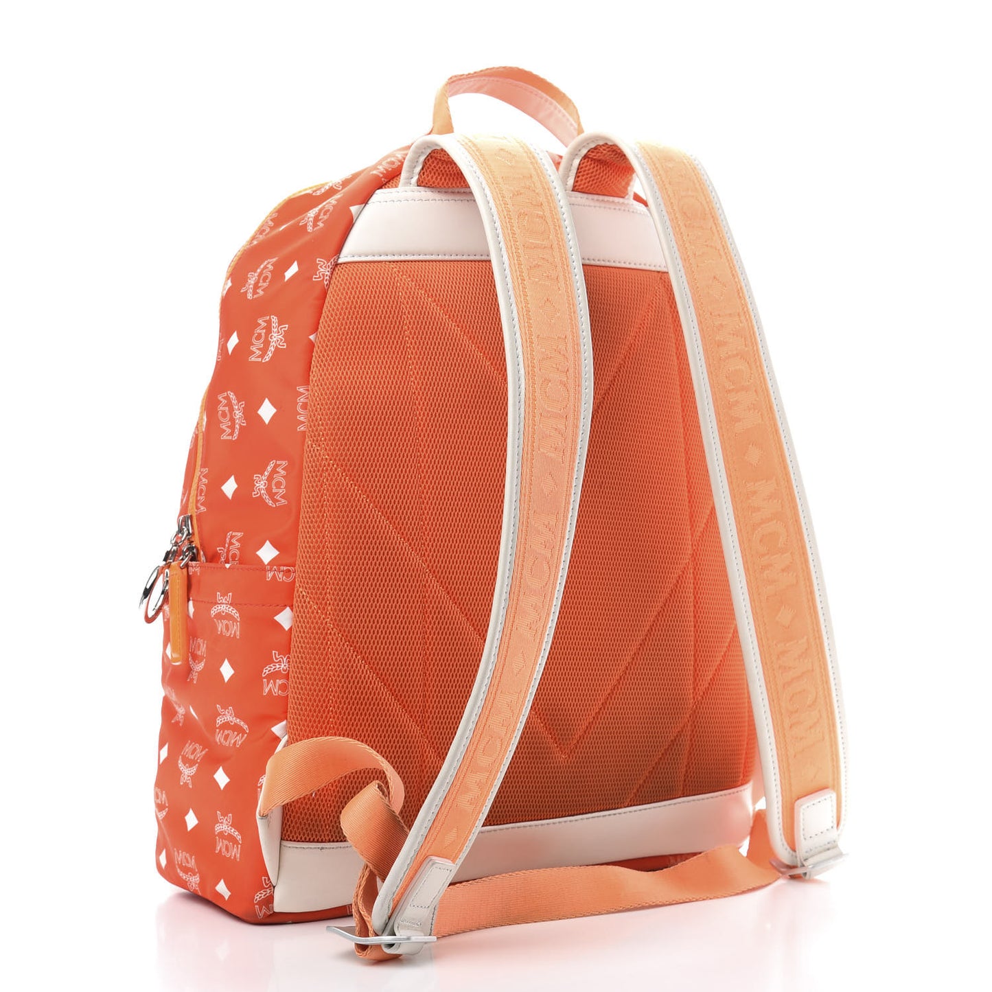Nylon Monogram Stark Classic Backpack Orange