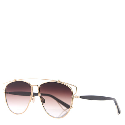 Christian Dior Technologic Sunglasses Gold 1 of 9