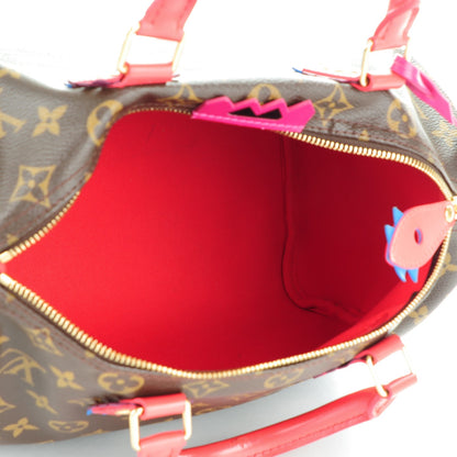 Louis Vuitton Monogram Totem Speedy 30 Flamingo 5 of 6