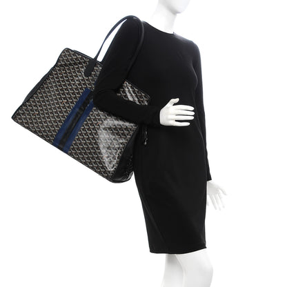 Goyard Chevron Sac Hardy Pet Carrier GM Black 2 of 29