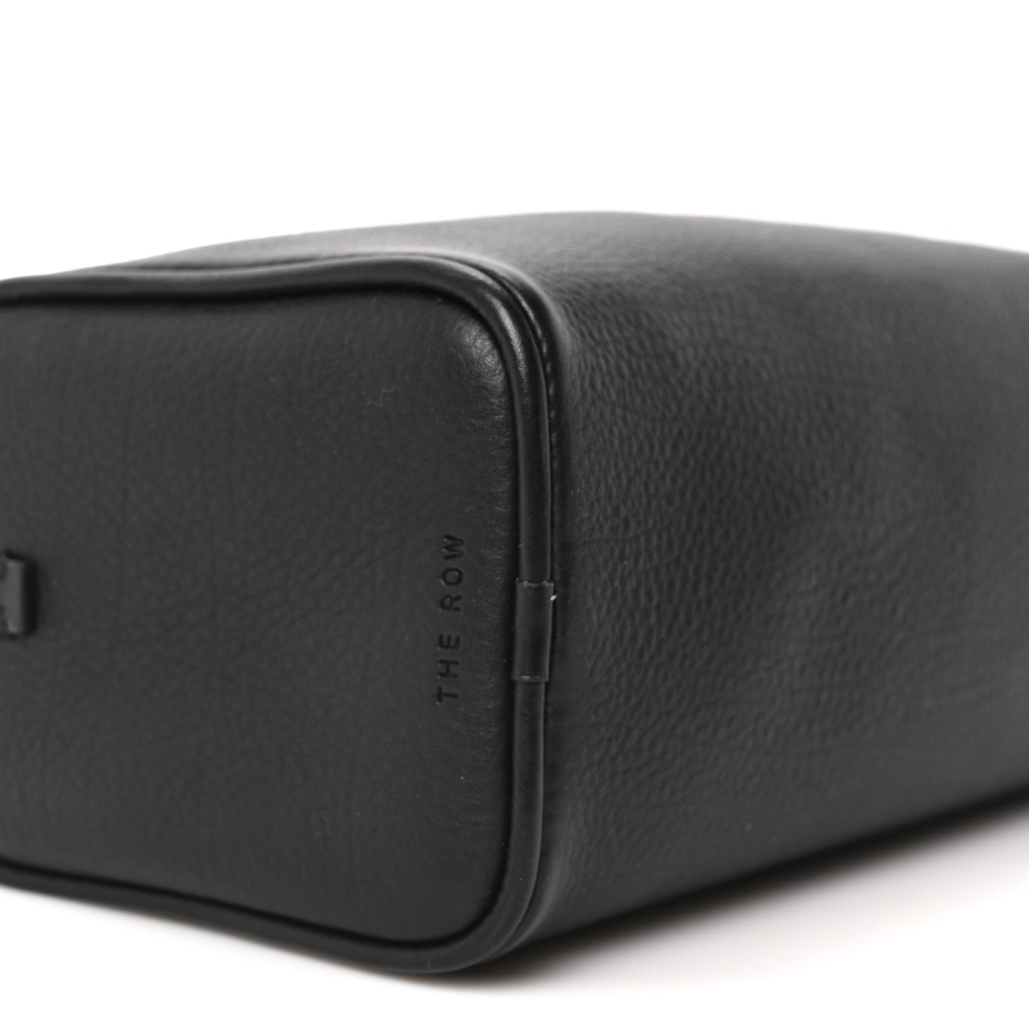 The Row Grained Calfskin 90's Bag Black 8 of 9