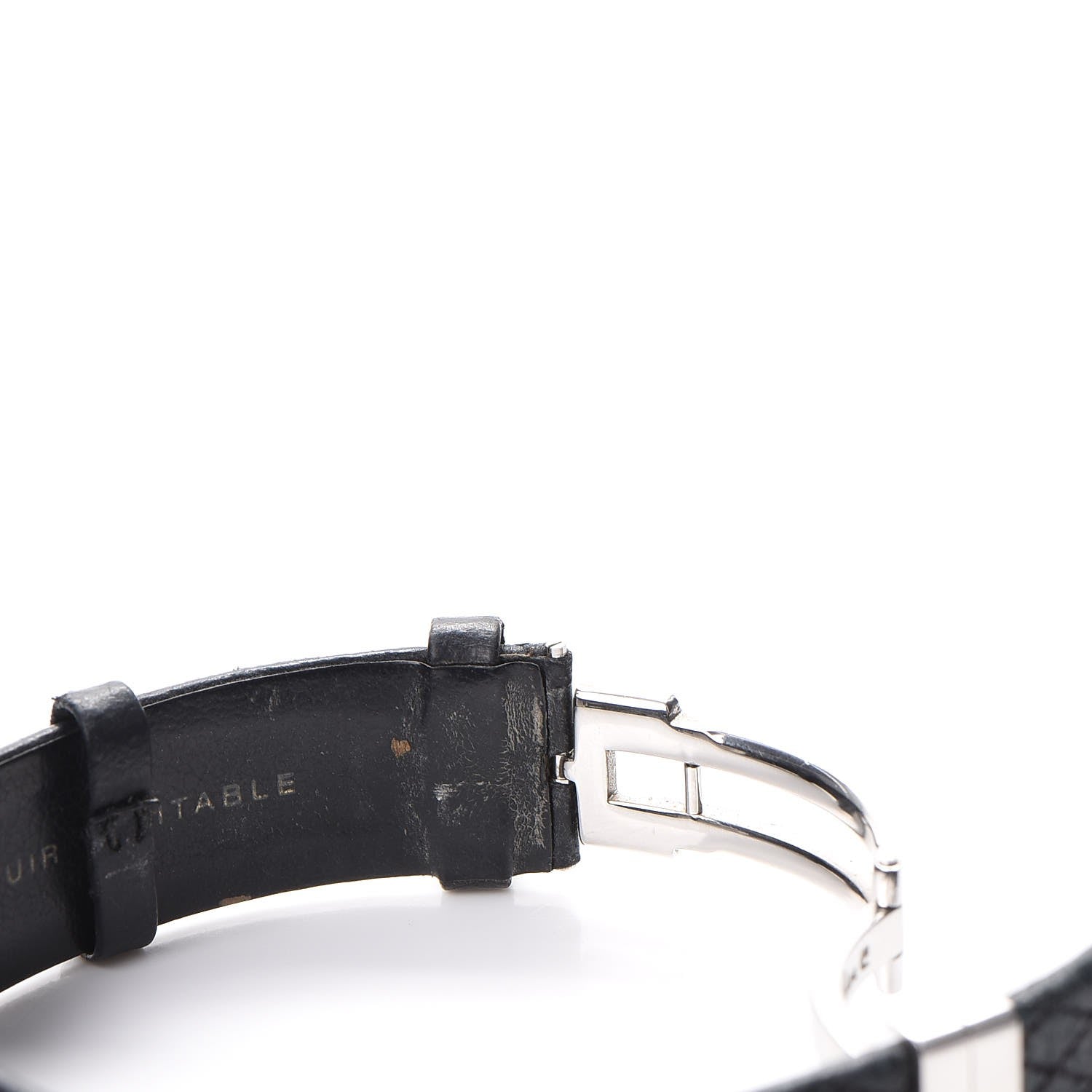 Chanel Stainless Steel Calfskin 19mm Quilted Matelasse Quartz Watch Black 8 of 10
