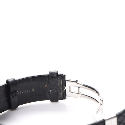 Chanel Stainless Steel Calfskin 19mm Quilted Matelasse Quartz Watch Black 8 of 10