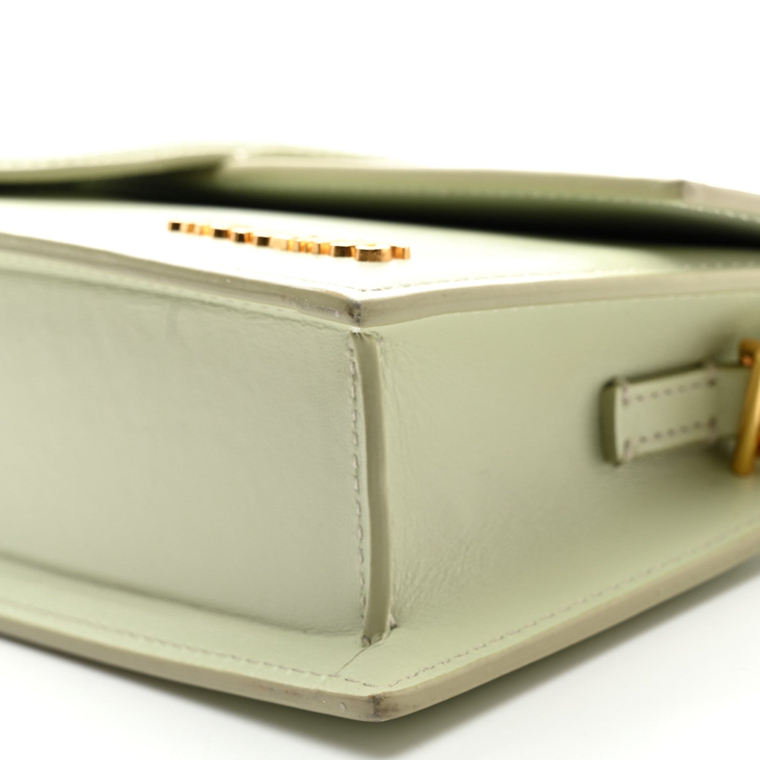 Jacquemus Smooth Calfskin Le Bambino Long Light Green 9 of 10