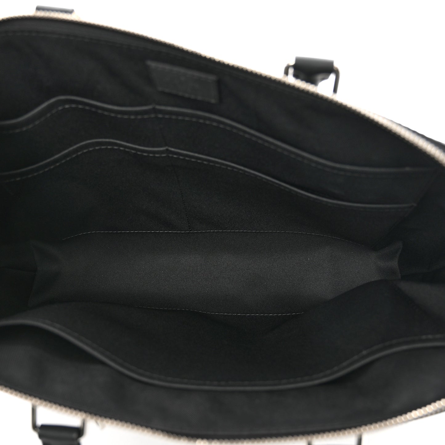 Damier Graphite Porte-Documents Jour