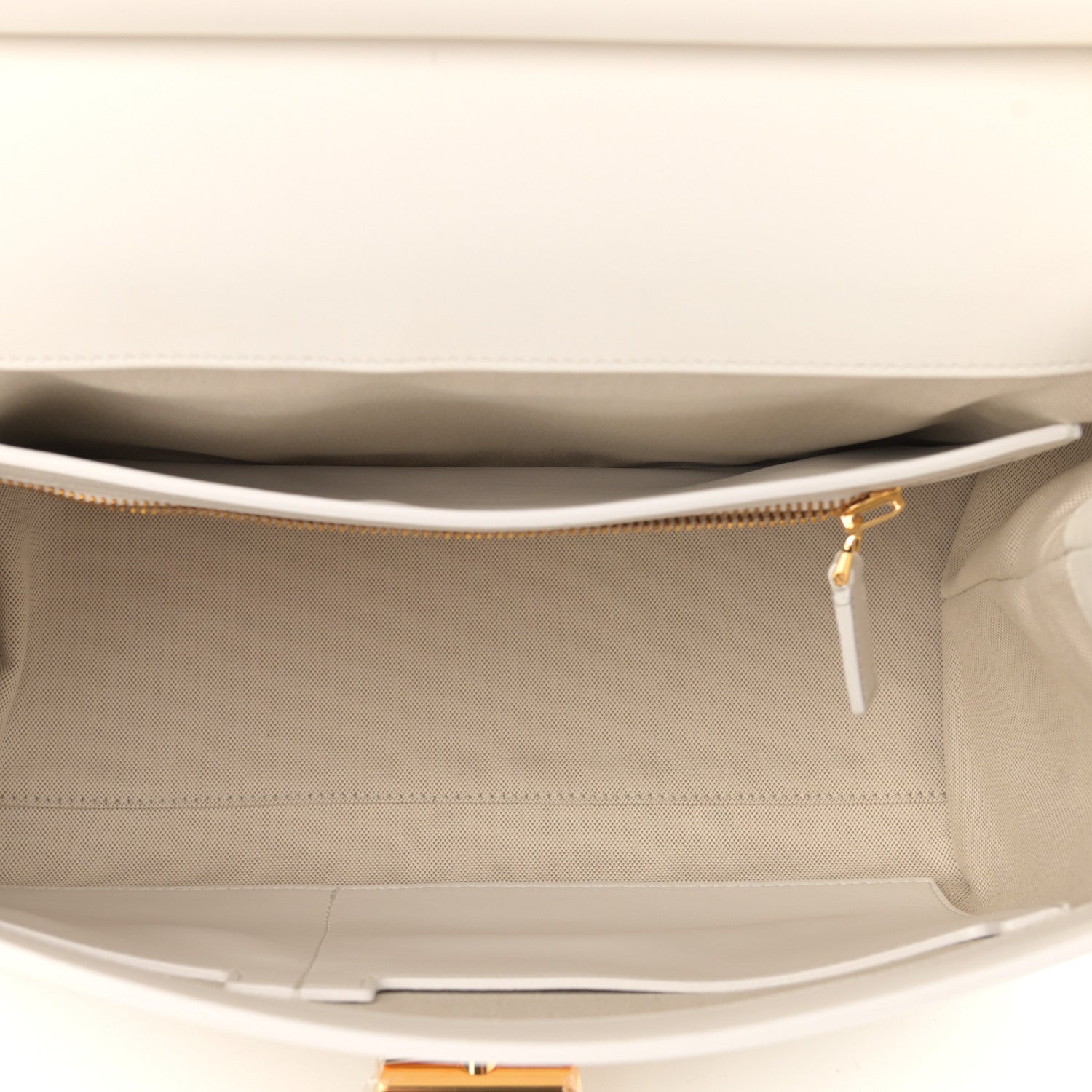 Tom Ford Calfskin Natalia Shoulder Bag Chalk 4 of 12