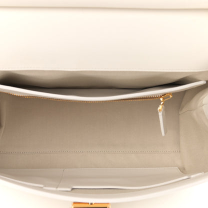 Tom Ford Calfskin Natalia Shoulder Bag Chalk 4 of 12