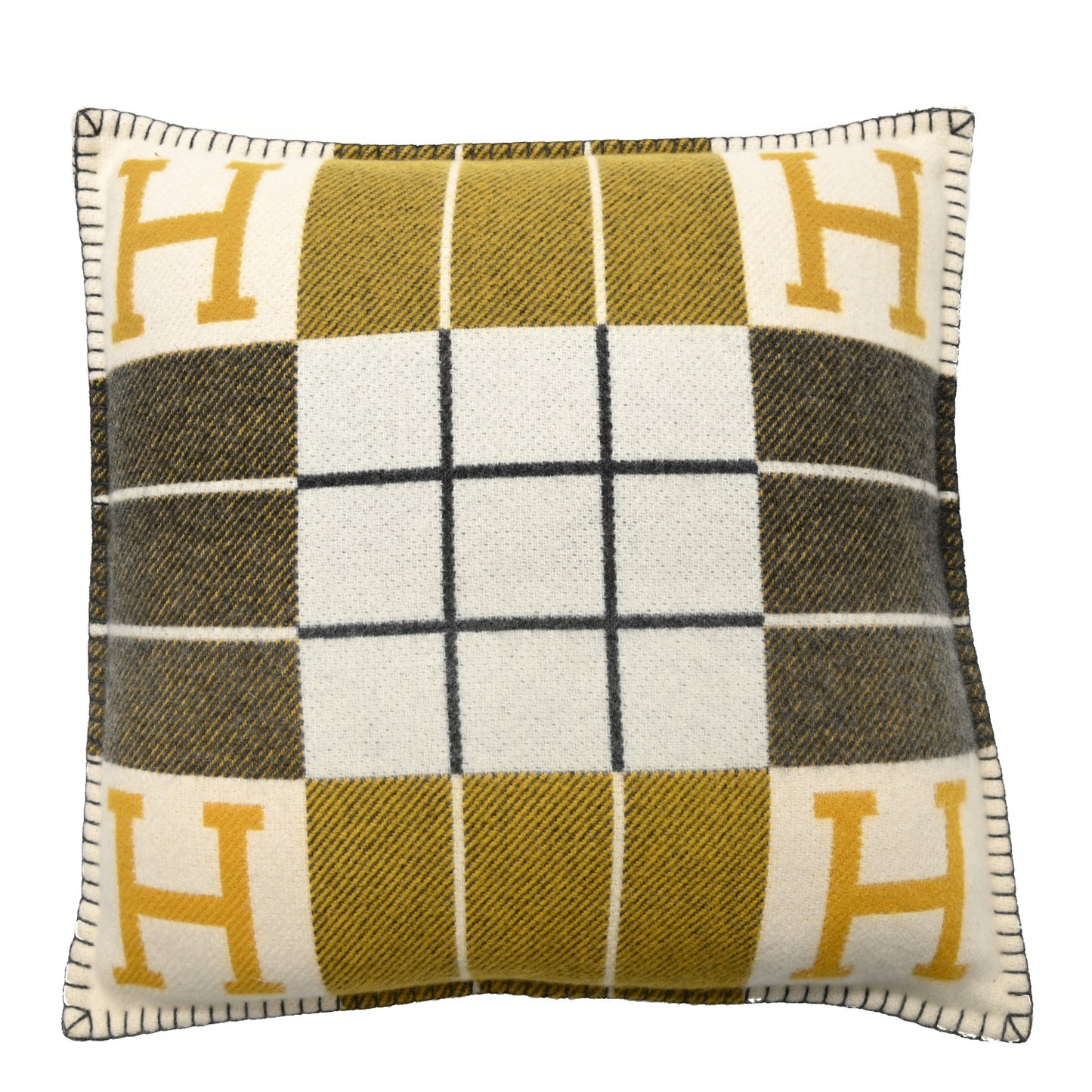 Wool Cashmere Avalon III Pillow PM Gris Soleil
