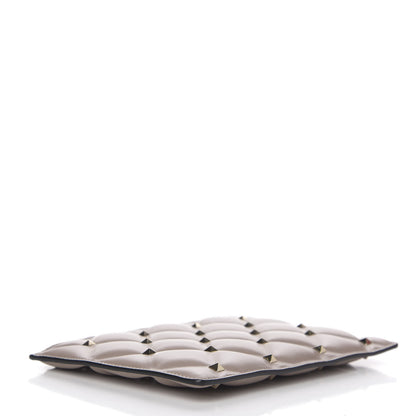 Valentino Garavani Nappa Small Candystud Zip Pouch Poudre 3 of 6