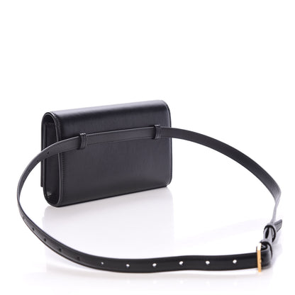 Saint Laurent Smooth Calfskin Monogram Kate Belt Bag Black 3 of 10