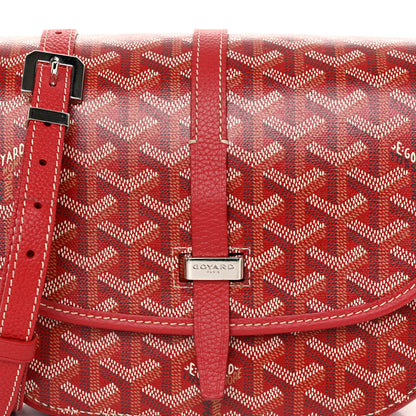 Goyard Goyardine Belvedere II PM Messenger Bag Red 7 of 9