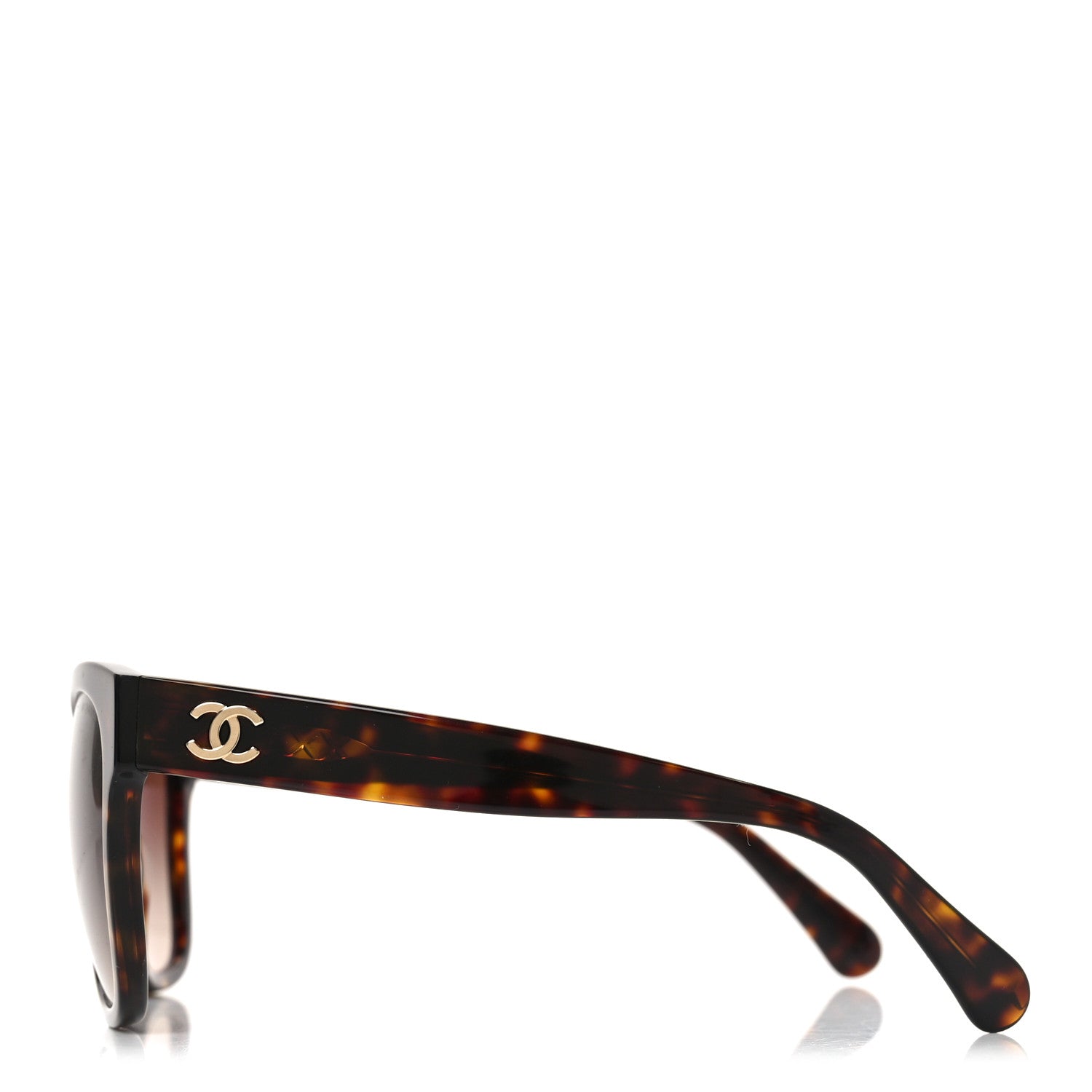 Chanel Acetate Runway Square Sunglasses 5380 Dark Tortoise 3 of 7