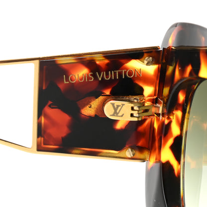 Louis Vuitton Arizona Dream Square Sunglasses Z1286E Tortoise 5 of 9