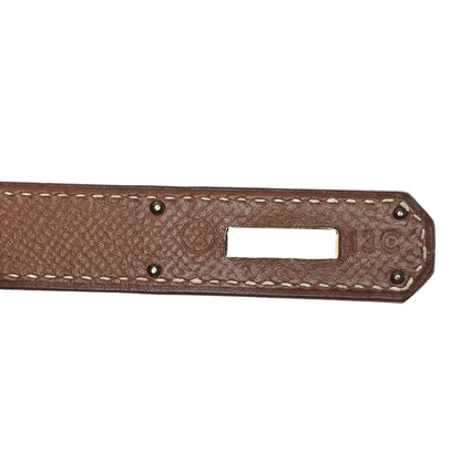 Hermes Courchevel Kelly Sellier 28 Gold 7 of 14