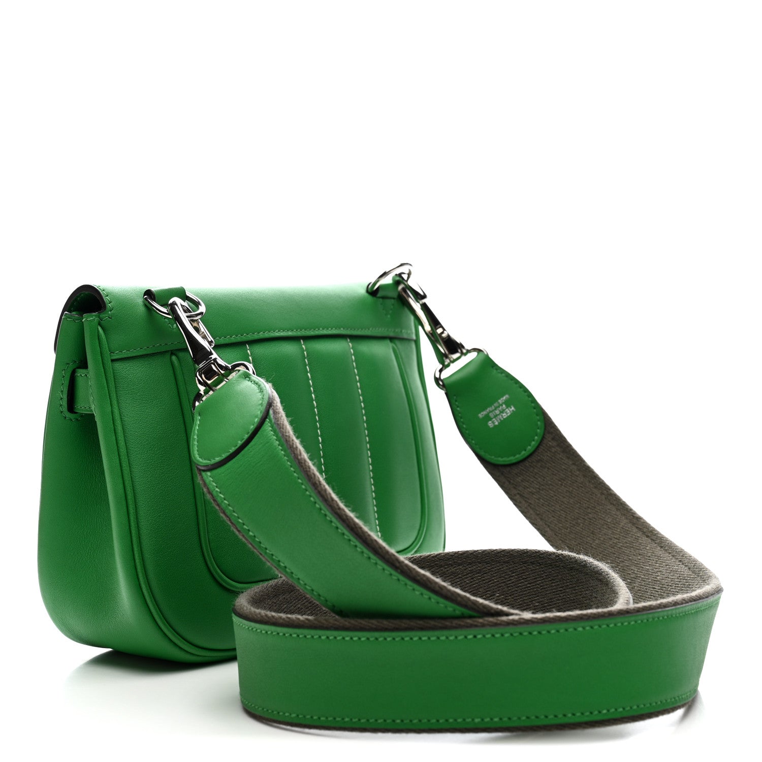 Hermes Veau Swift Mini Sac Berline Bamboo 5 of 19